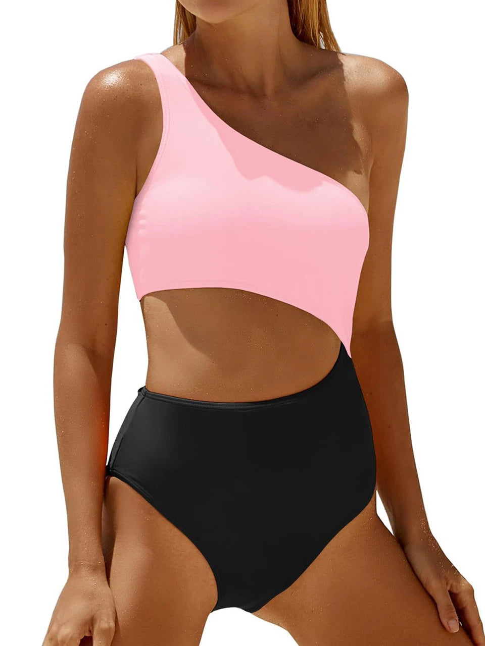 Subtly Elegant Swimsuit with a Refined Vintage Look