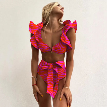 Vintage Inspired Bathing Suit with a Contemporary Edge