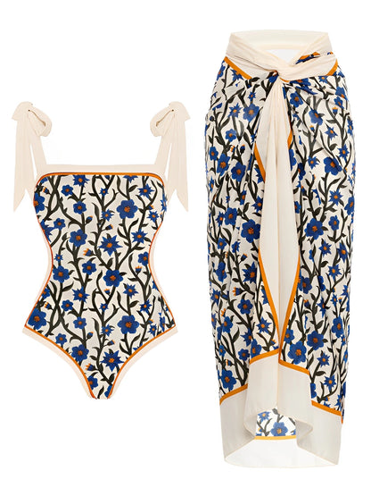 Casually Elegant Swimsuit with a Refined Edge