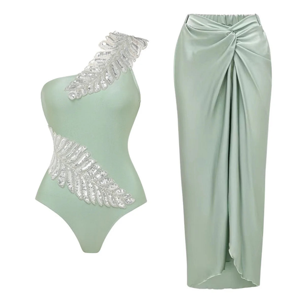 Classic Vintage Bathing Suit with a Flattering Fit