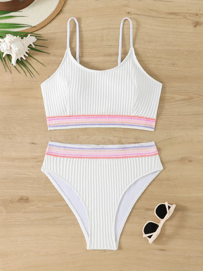Subtly Elegant Bikini with a Refined Vintage Look