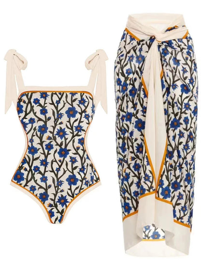 Subtly Elegant Swimsuit with a Refined Vintage Look