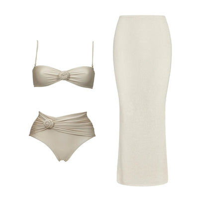 Classic Vintage Bikini with a Flattering Fit