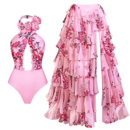 Vintage Inspired Bathing Suit with a Contemporary Edge