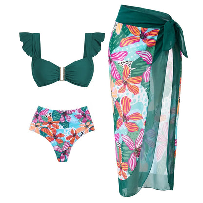 Classic Vintage Bikini with a Flattering Fit