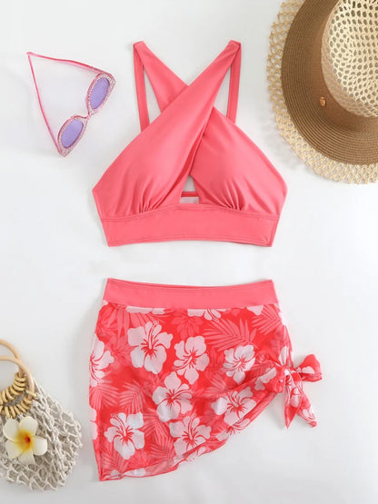 Subtly Elegant Bikini with a Refined Vintage Look