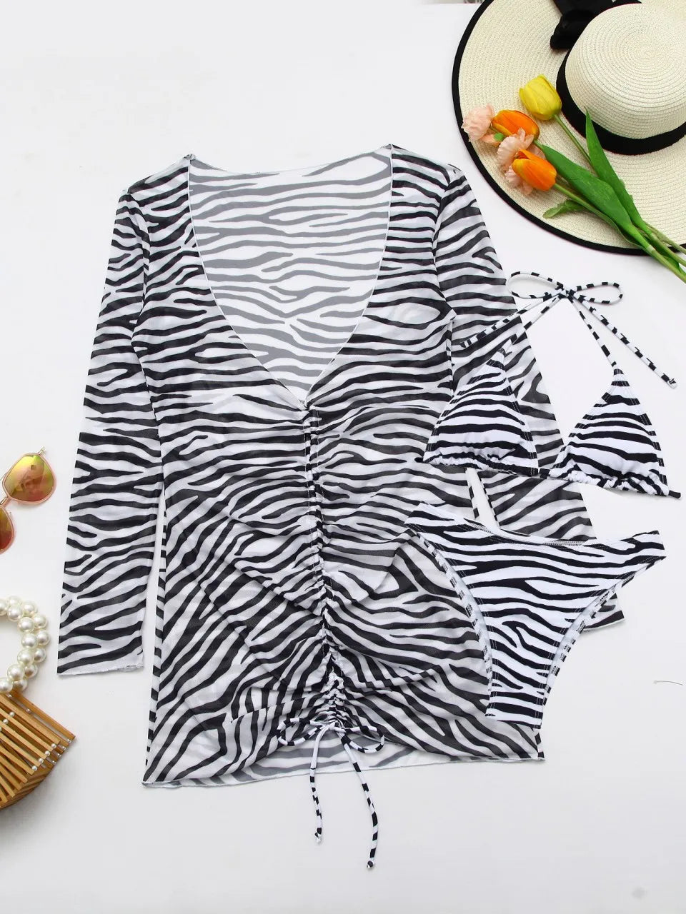 Vintage Inspired Bikini with a Contemporary Edge