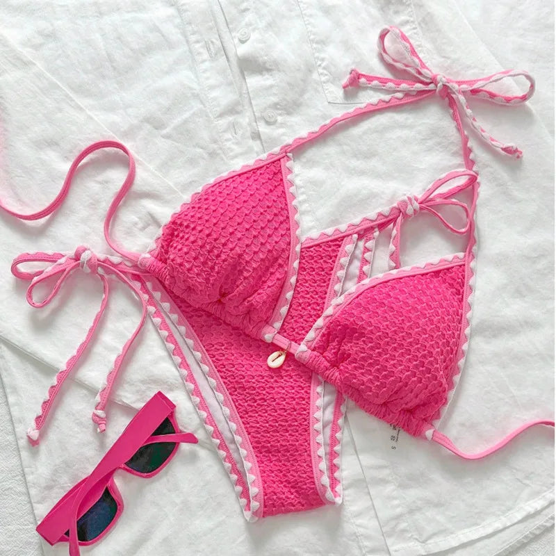 Finely Styled Bathing Suit with a Classic Vintage Look