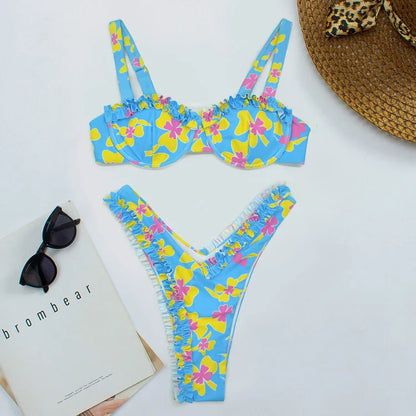 Yomara® | Bikini With Ruffle Details