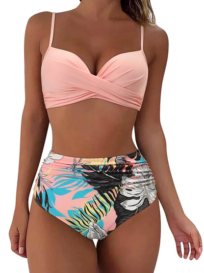 Classic Vintage Bikini with a Flattering Fit