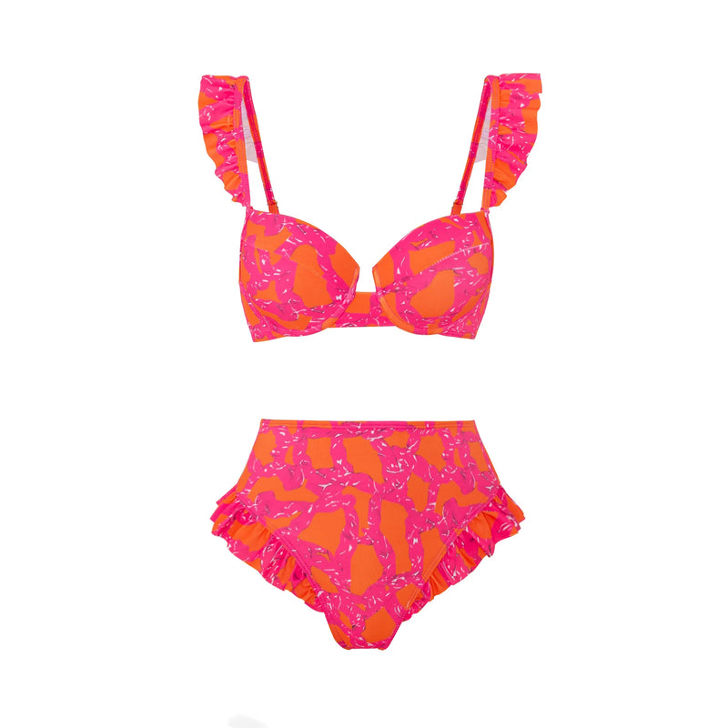 Casually Elegant Bathing Suit with a Refined Edge