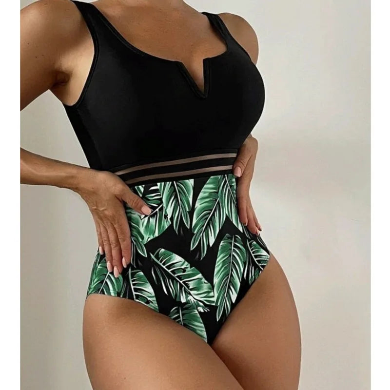Finely Styled Bathing Suit with a Classic Vintage Look