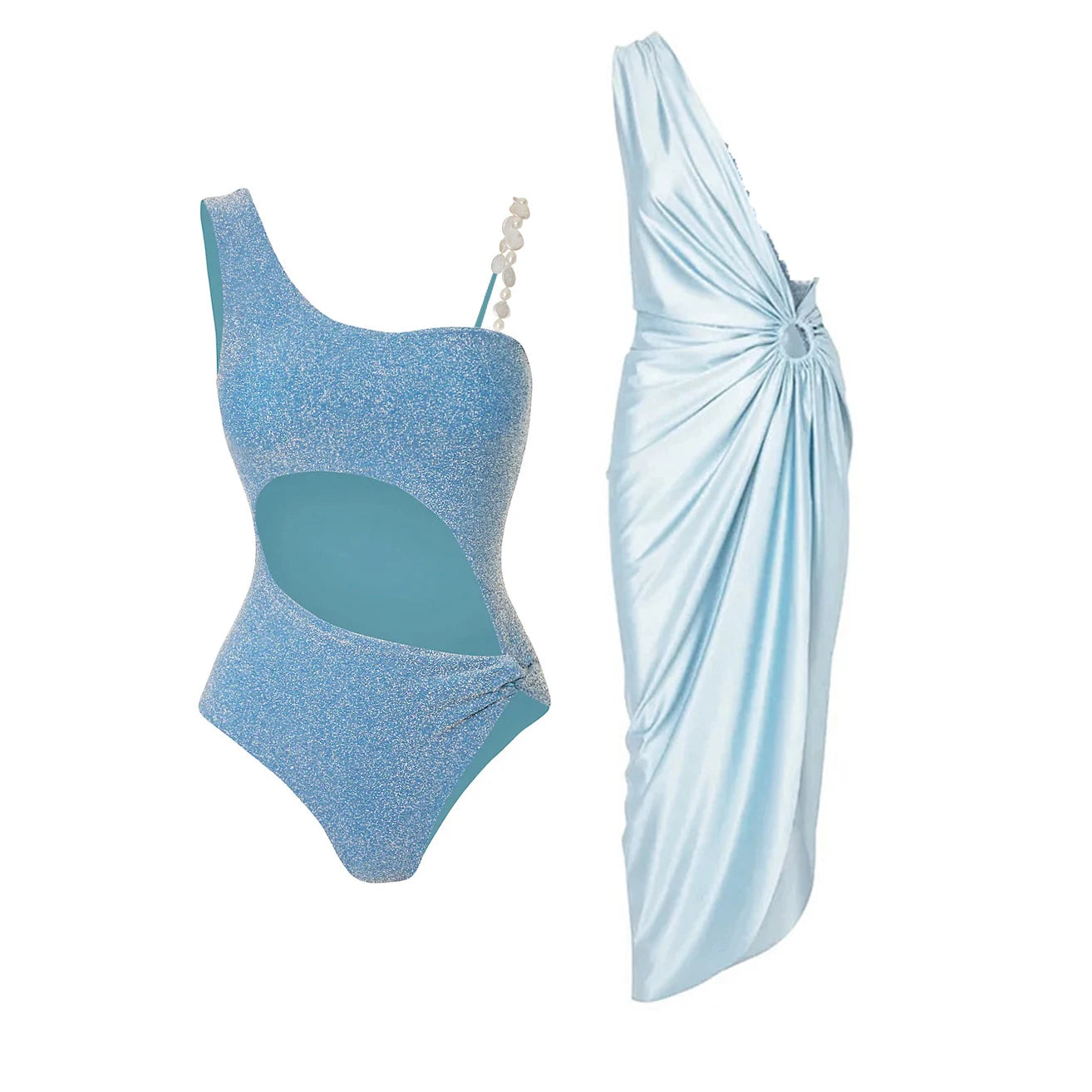 Finely Styled Bathing Suit with a Classic Vintage Look