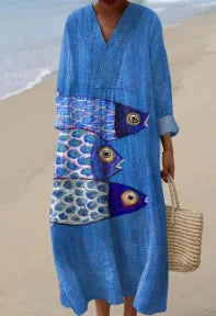 Classic Vintage Dress with a Flattering Fit