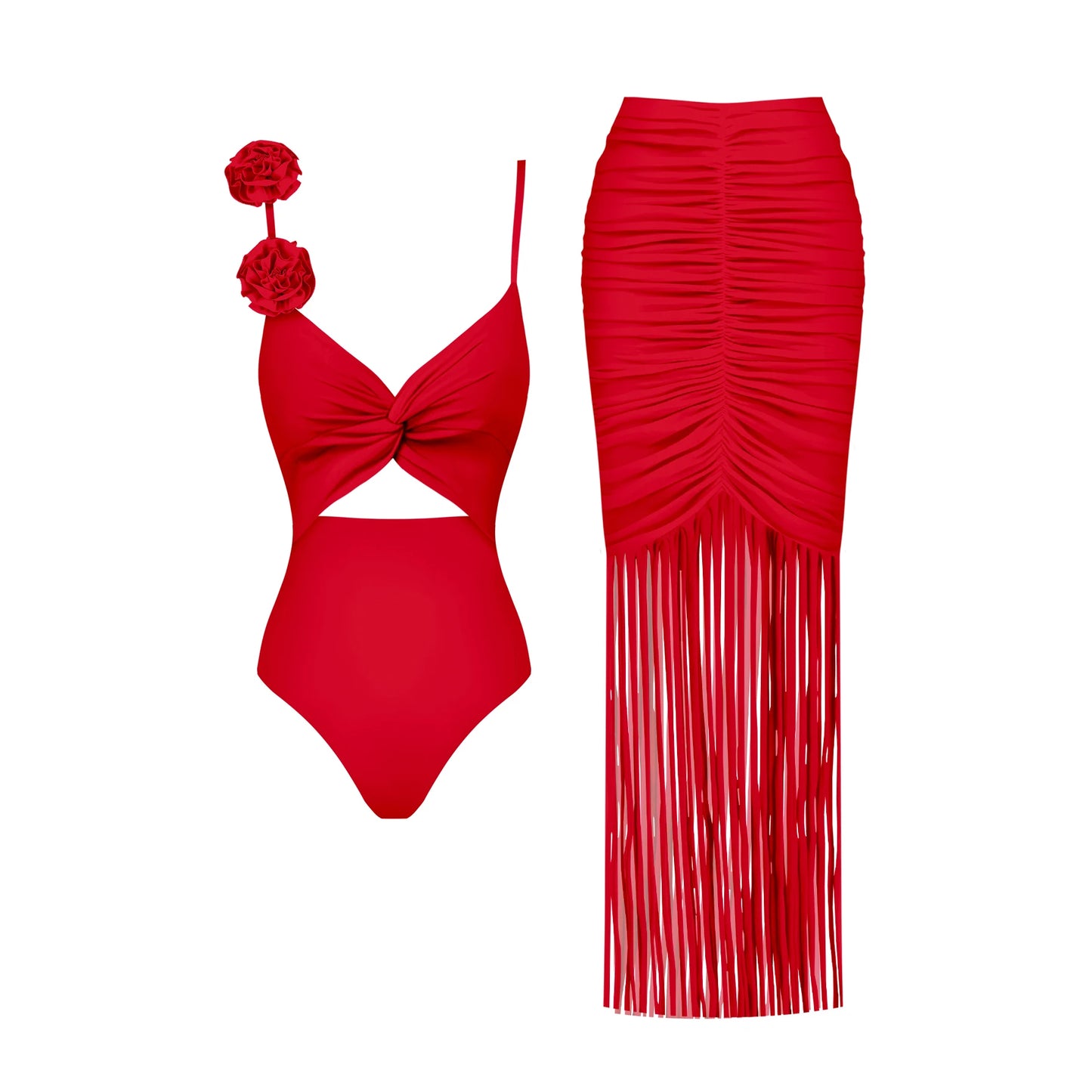 Classic Vintage Swimsuit with a Flattering Fit