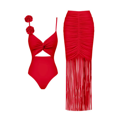 Classic Vintage Swimsuit with a Flattering Fit