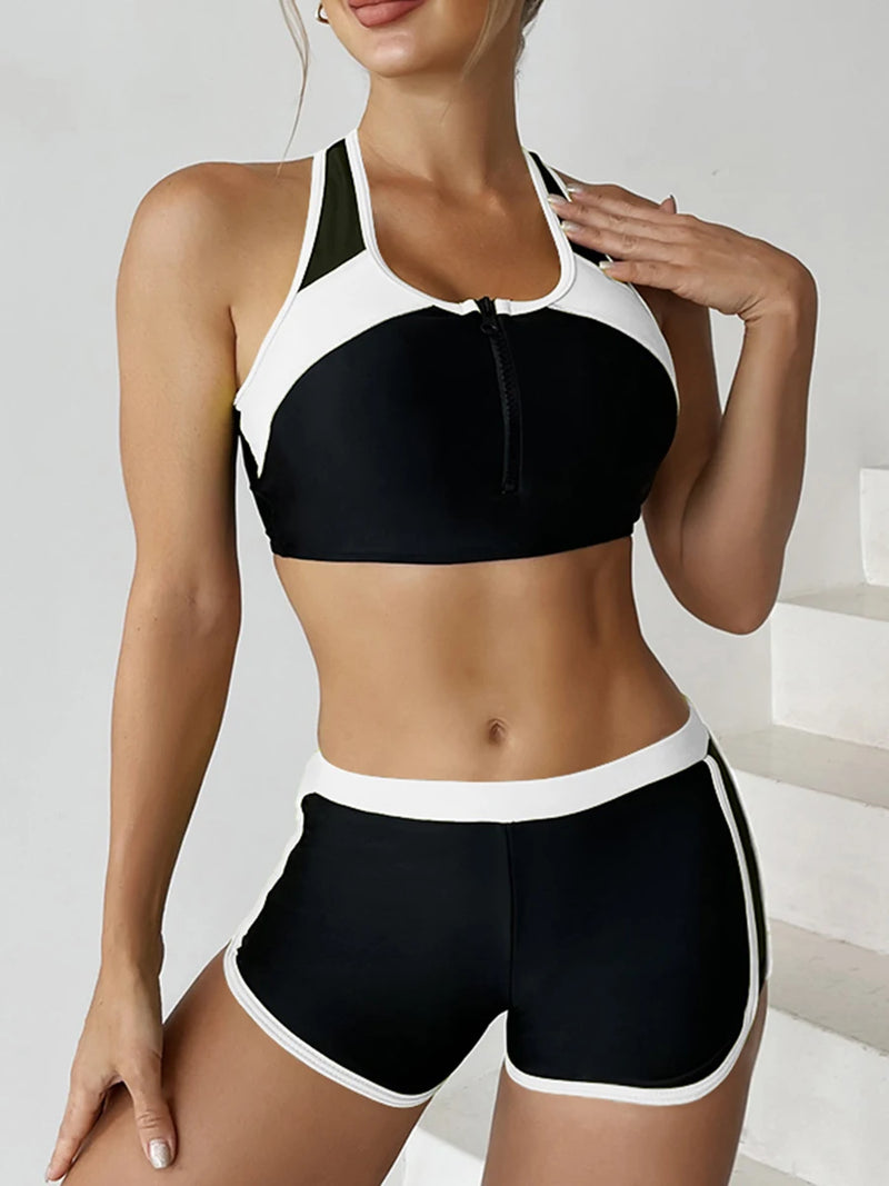 Vintage Inspired Bikini with a Contemporary Edge