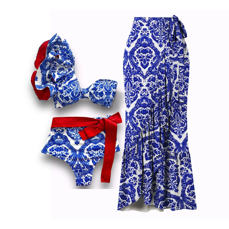 Casually Elegant Bathing Suit with a Refined Edge