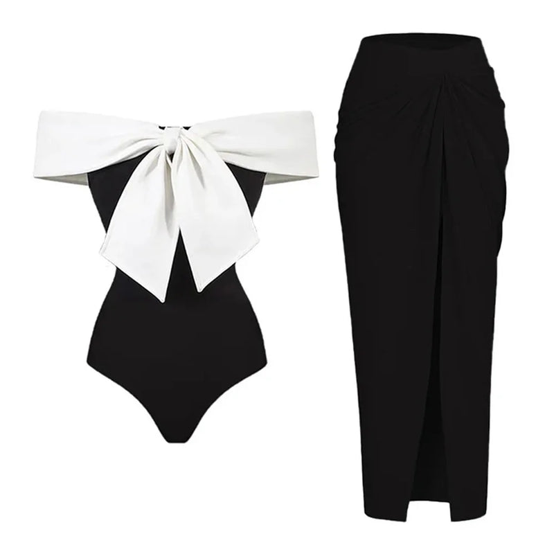 Finely Styled Bathing Suit with a Classic Vintage Look