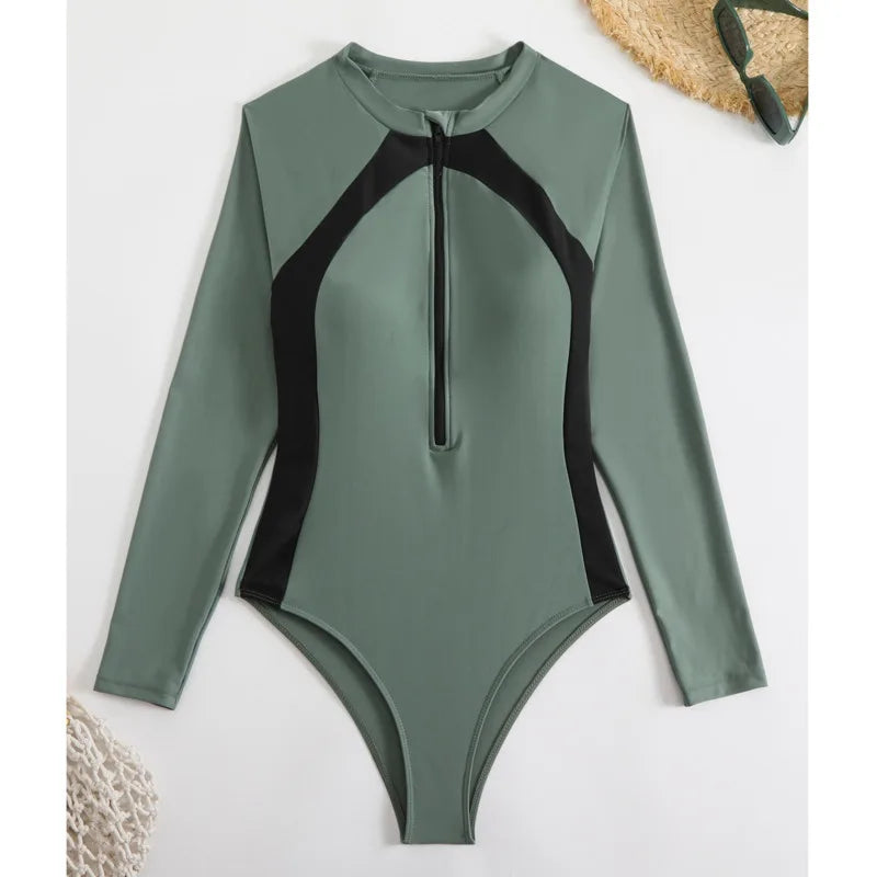 Finely Styled Bathing Suit with a Classic Vintage Look