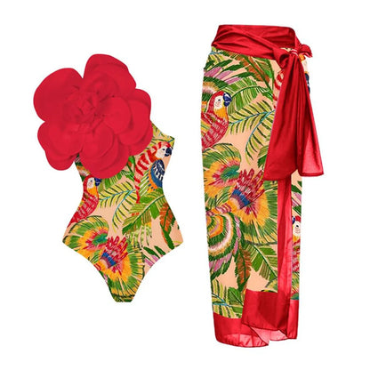 Classic Vintage Bathing Suit with a Flattering Fit