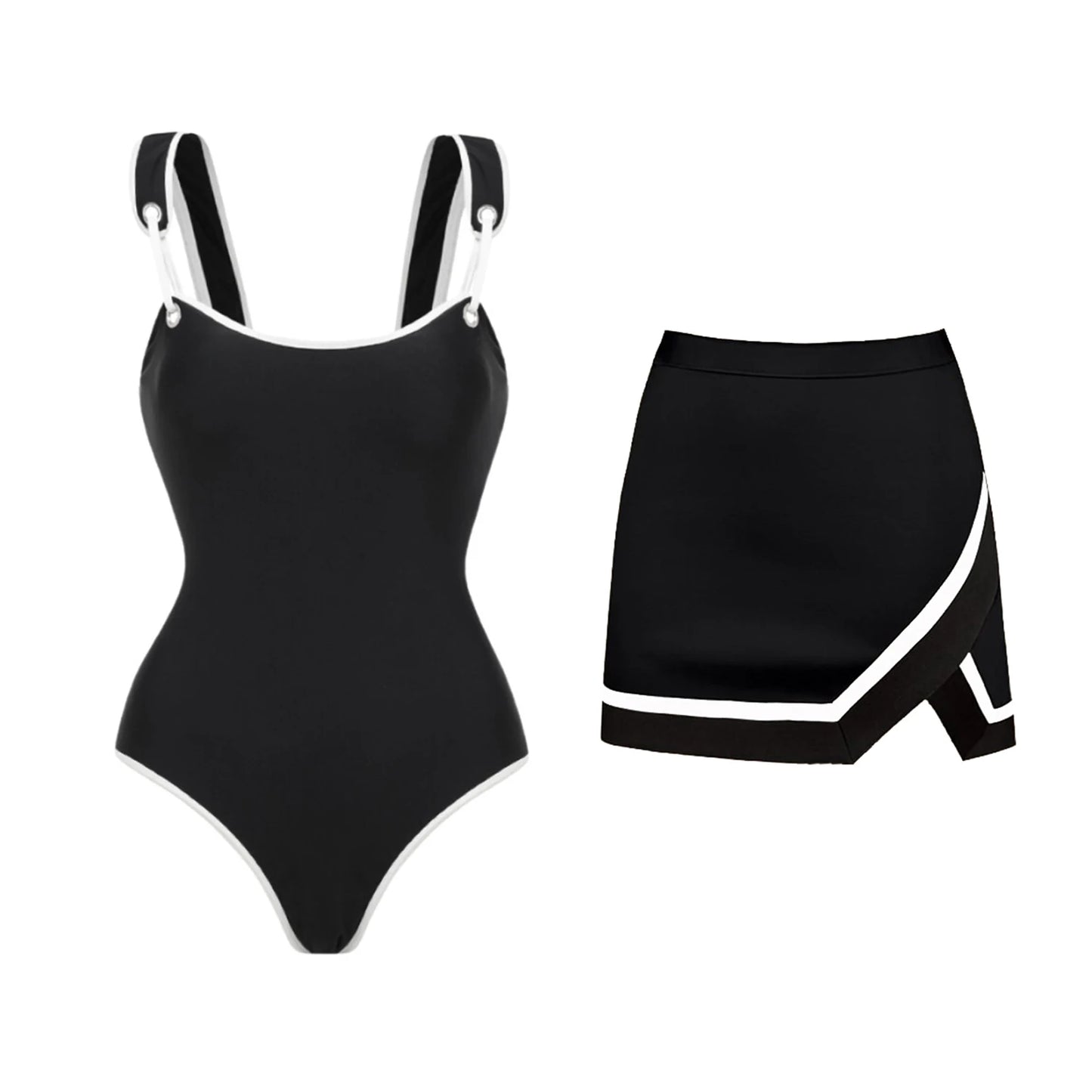 Classic Vintage Bikini with a Flattering Fit