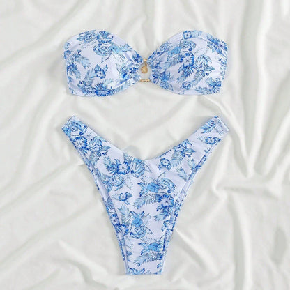 Classic Vintage Bathing Suit with a Flattering Fit