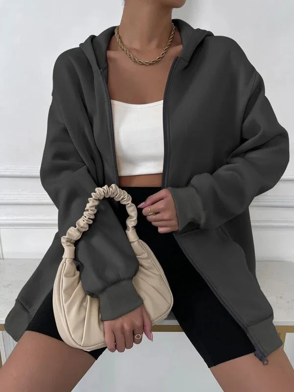 Gepolijst en speels Capuchontrui