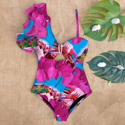 Finely Styled Bathing Suit with a Classic Vintage Look
