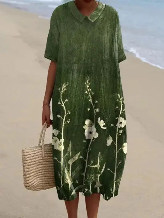 Classic Vintage Dress with a Flattering Fit