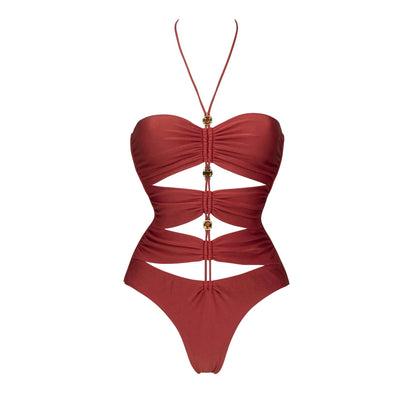 Finely Styled Bathing Suit with a Classic Vintage Look