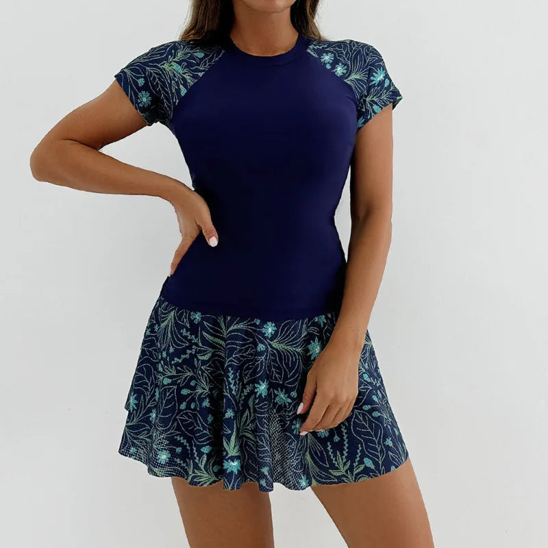 Classic Vintage Bathing Suit with a Flattering Fit