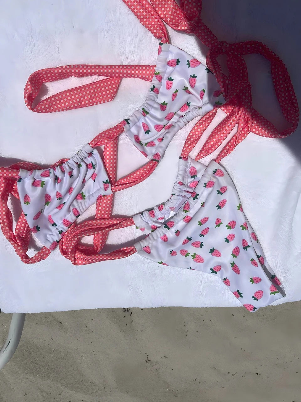 Classic Vintage Bikini with a Flattering Fit