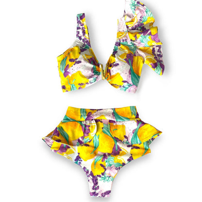 Vintage Inspired Bathing Suit with a Contemporary Edge