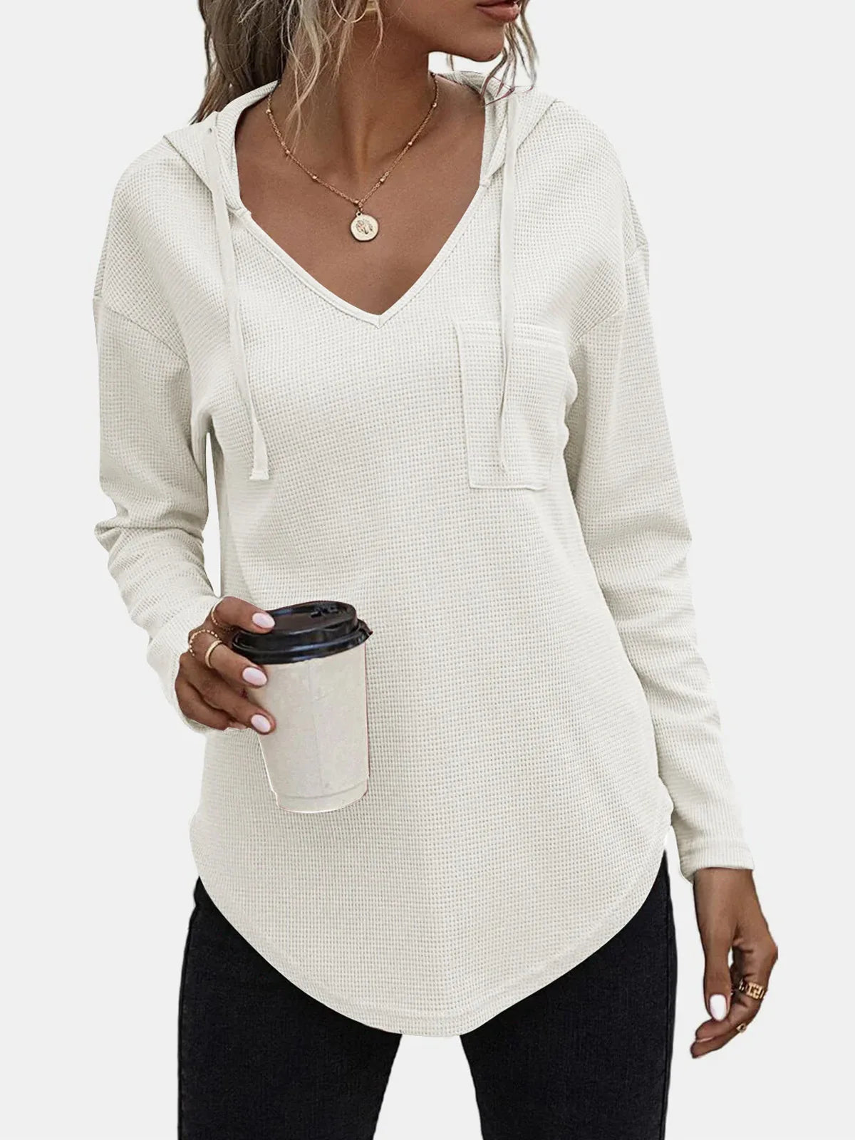 Gezellig en chic Capuchontrui