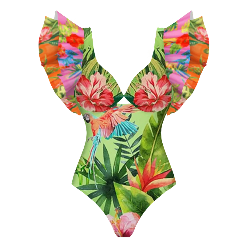 Effortlessly Elegant Bathing Suit with a Timeless Design