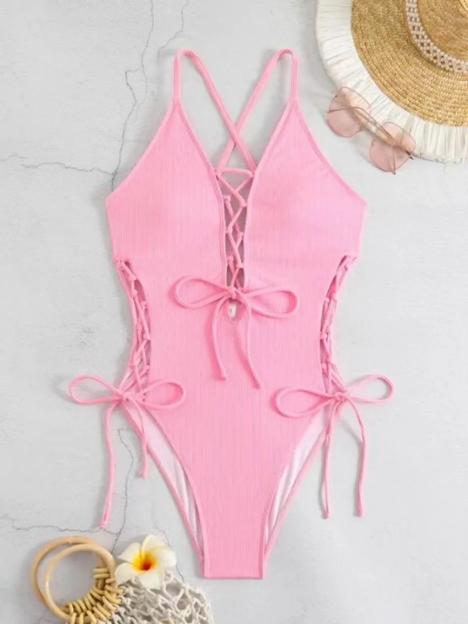 Classic Vintage Swimsuit with a Flattering Fit
