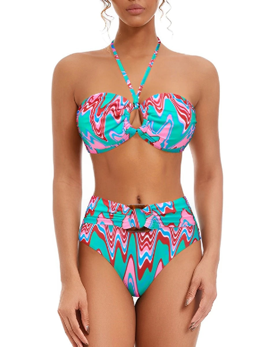 Vintage Inspired Bikini with a Contemporary Edge