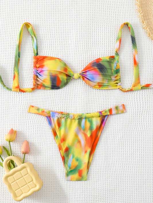 Subtly Elegant Bikini with a Refined Vintage Look
