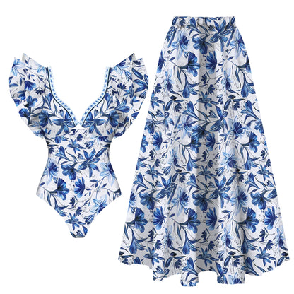 Classic Vintage Swimsuit with a Flattering Fit