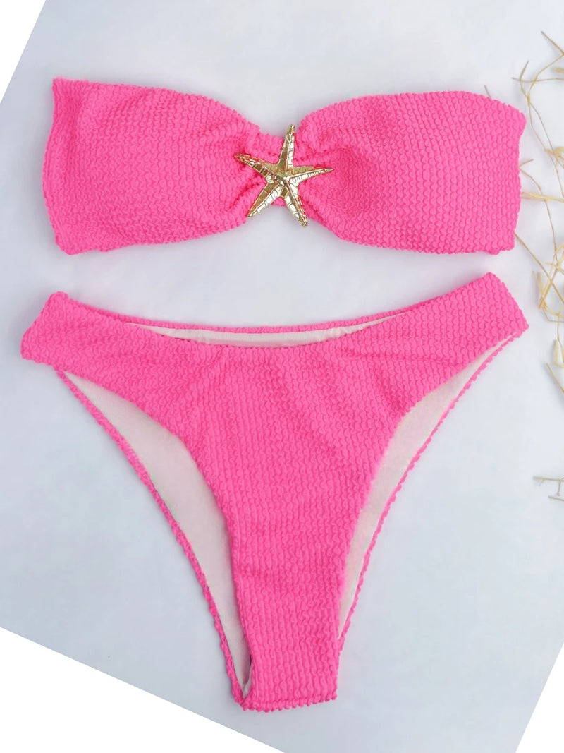Vintage Inspired Bikini with a Contemporary Edge