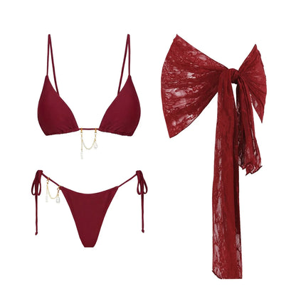 Vintage Inspired Bikini with a Contemporary Edge