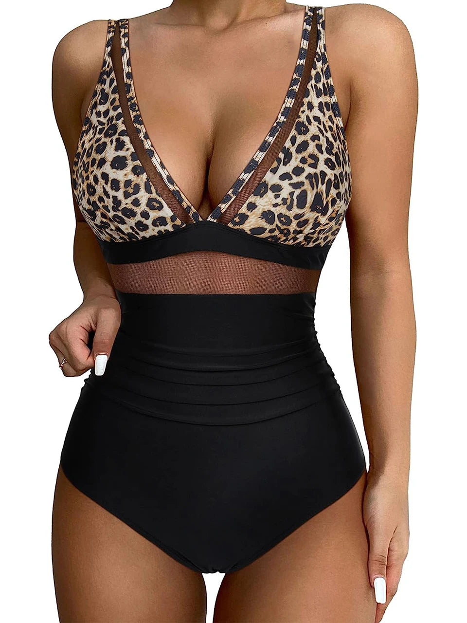 Vintage Inspired Bathing Suit with a Contemporary Edge