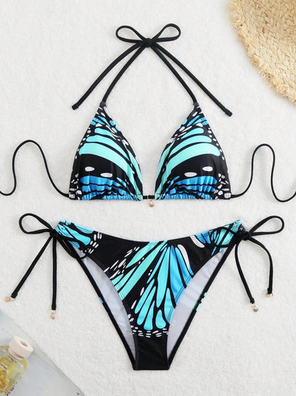 Classic Vintage Bikini with a Flattering Fit