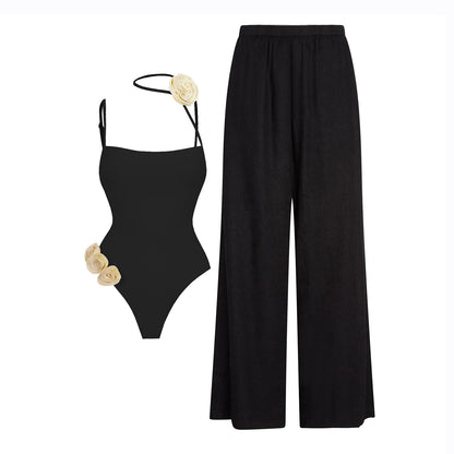 Classic Vintage Swimsuit with a Flattering Fit