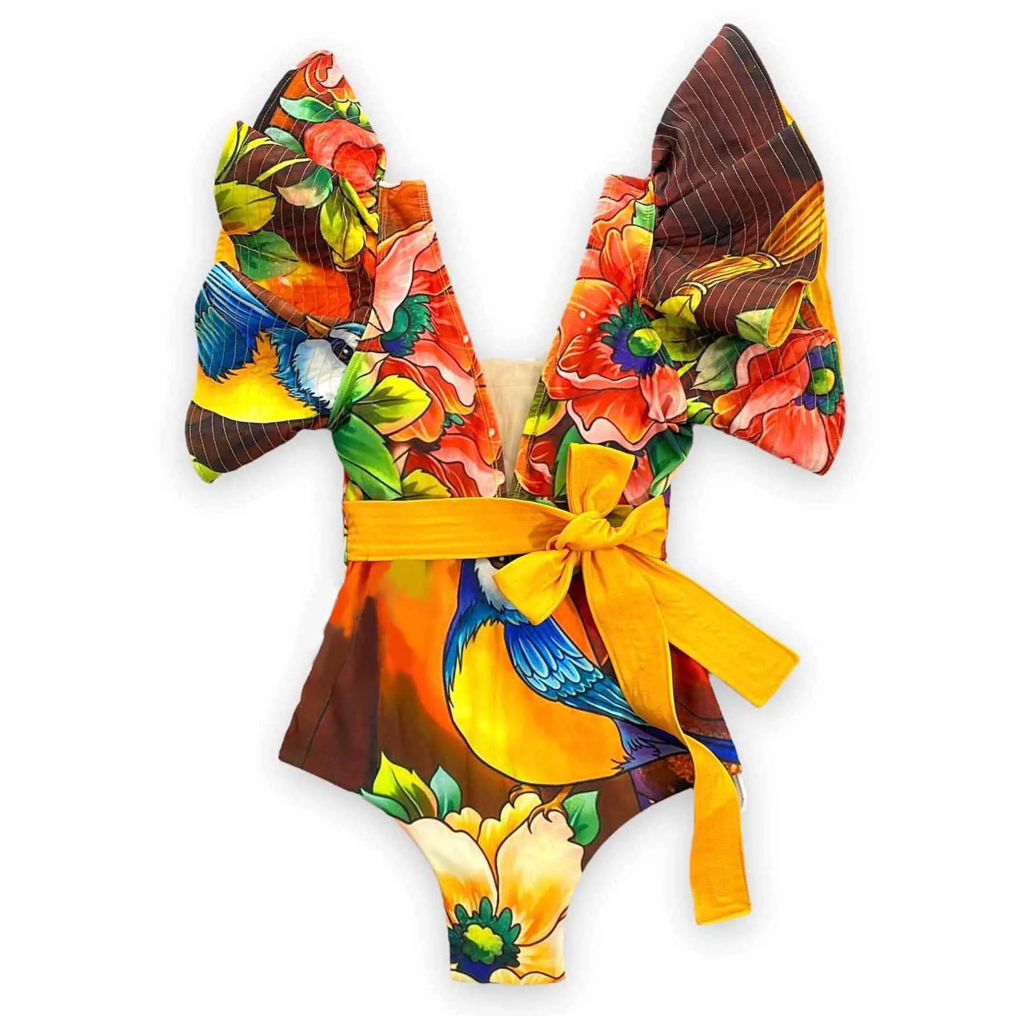 Effortlessly Elegant Bathing Suit with a Timeless Design