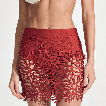 Subtly Elegant Bathing Suit with a Refined Vintage Look