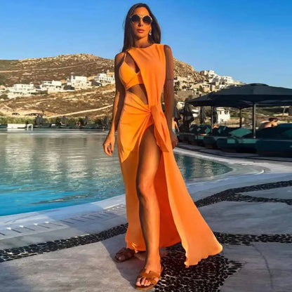 Casually Elegant Dress with a Refined Edge