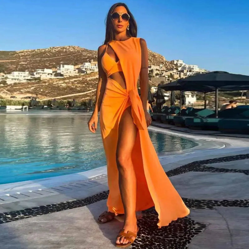 Casually Elegant Dress with a Refined Edge