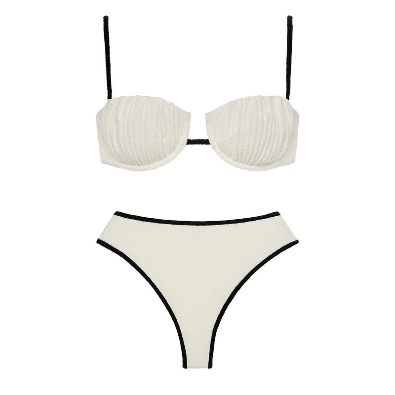 Finely Styled Bathing Suit with a Classic Vintage Look